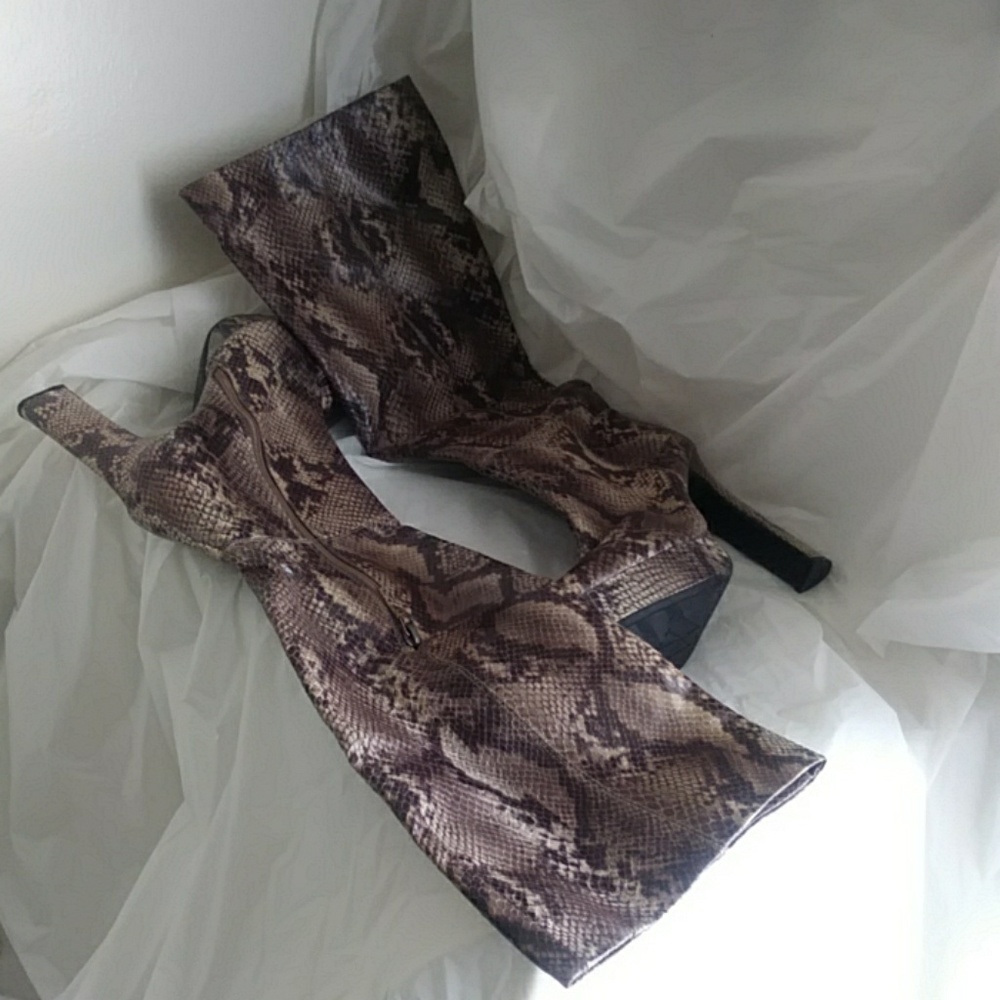 Knee-high boots